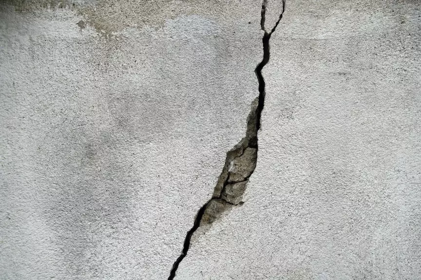 Crack in Wall